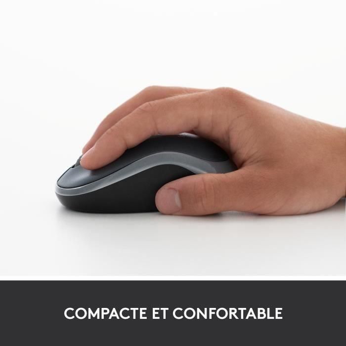 Logitech M185 Ratón Inalámbrico Plug-and-Play, Fiable, con Receptor USB, 12 Meses de Batería y 3 Años de Garantía, Azul 5 Logitech M185 Ratón Inalámbrico Plug-and-Play, Fiable, con Receptor USB, 12 Meses de Batería y 3 Años de Garantía, Azul 5