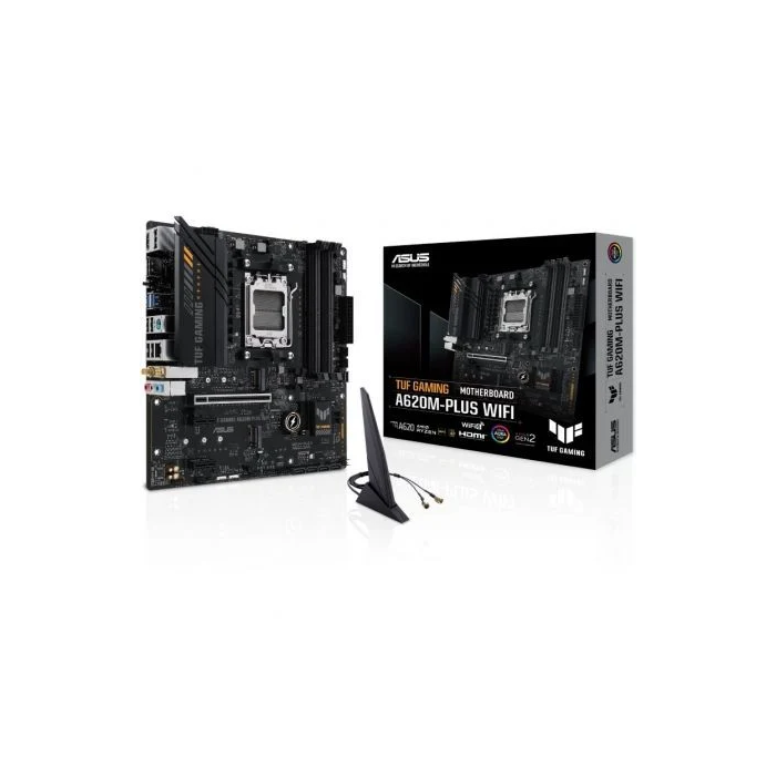 Asus TUF GAMING A620M-PLUS WiFi Placa Base Socket AM5 DDR5 PCIe 4.0 Micro ATX