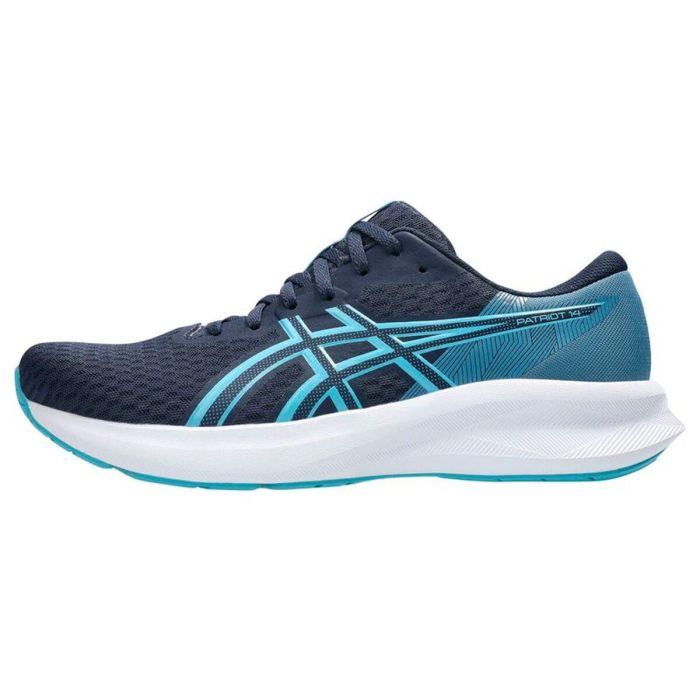 Zapatillas de Running para Adultos Asics Patriot 14 Azul oscuro 40 3