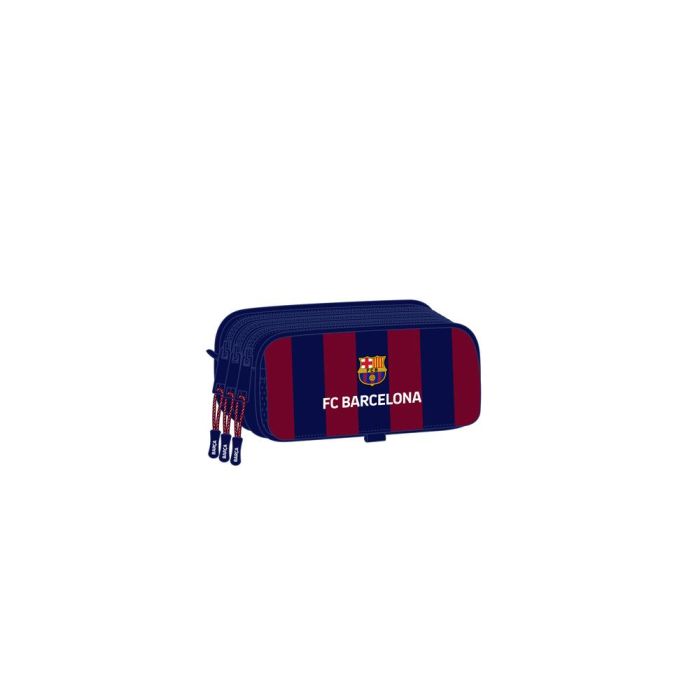 Bolso Escolar Portatodo Safta Triple Big F.C. Barcelona 100x215x80 mm