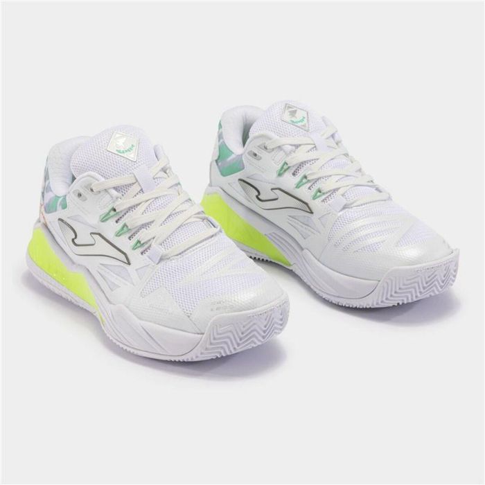 Zapatillas Casual de Mujer Joma Sport Spin 2402 Blanco Verde 2