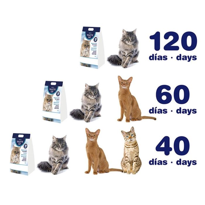 Nayeco Arena De Silice Toilette Cat 7,5 kg Para 120 Dias 1