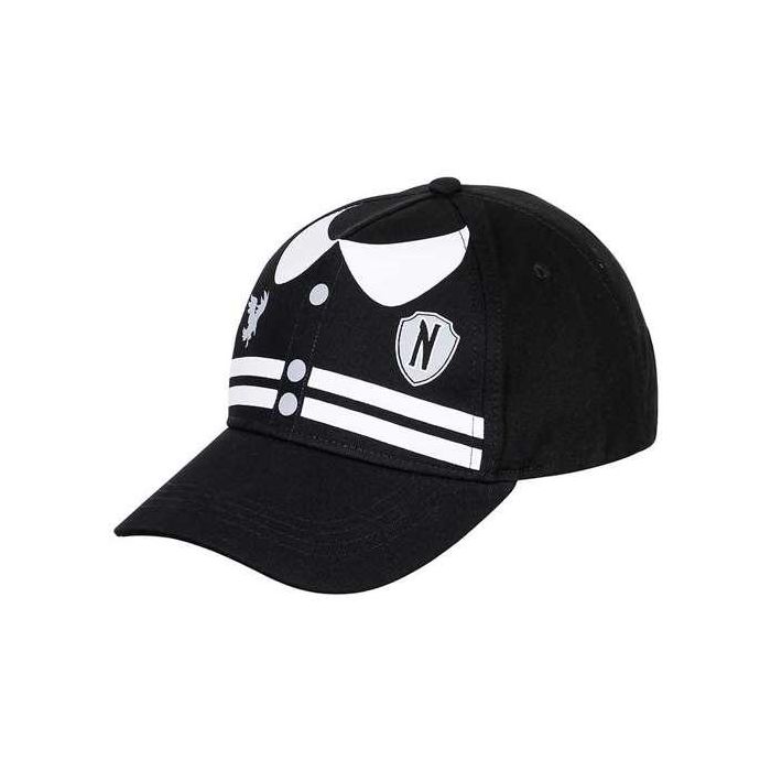 Karactermania Gorra Infantil Miércoles Varsity Algodón Ajustable Dimensiones 25 x 20 x 14 cm 2 Karactermania Gorra Infantil Miércoles Varsity Algodón Ajustable Dimensiones 25 x 20 x 14 cm 2