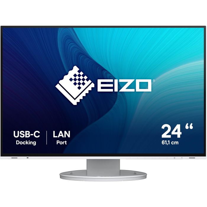 EIZO EV2495-WT Monitor 24" IPS 16:10 USB-C HDMI DisplayPort