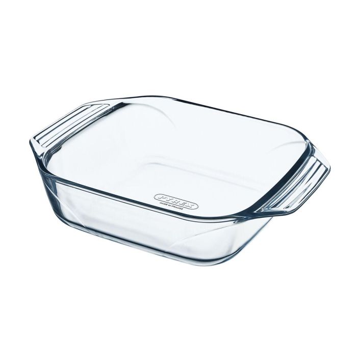 Fuente de Cocina Pyrex Irresistible Cuadrada Transparente Vidrio 6 Unidades 29,2 x 22,7 x 6,8 cm 1