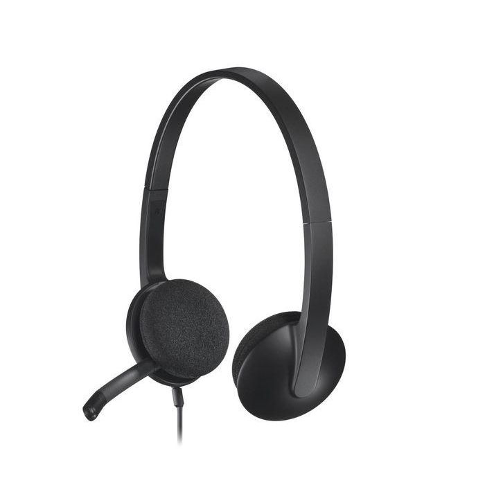 Logitech Auriculares USB H340 con Micrófono con Cancelación de Ruido para Ordenador 1 Logitech Auriculares USB H340 con Micrófono con Cancelación de Ruido para Ordenador 1