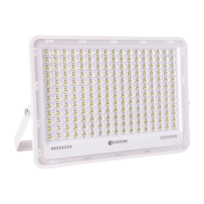 Proyector LED Solar 300W 6500K Panel 6V/25W Batería 3.2V/20000MaH Control Remoto Sensores Luminosidad Exterior HO-SOLARFL-300W-02 1