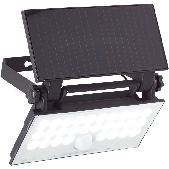 Aplique de exterior - BRILLIANT - LUTON - LED y solar - Detector de movimiento - Plástico y metal - 4 W - Negro 3 Aplique de exterior - BRILLIANT - LUTON - LED y solar - Detector de movimiento - Plástico y metal - 4 W - Negro 3