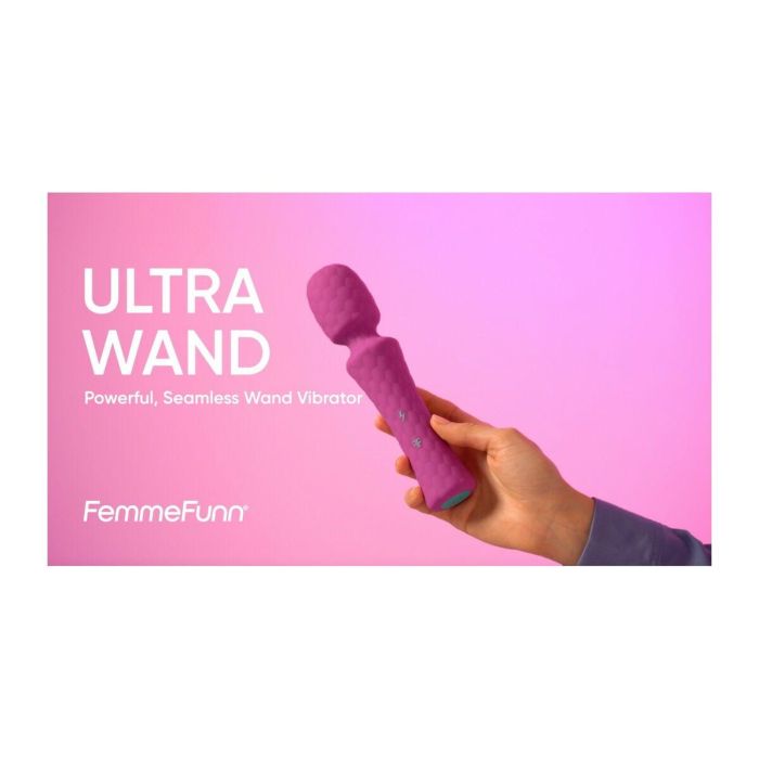 Masajeador FemmeFunn Ultra Wand Morado 7