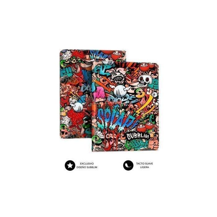 SUBBLIM Funda Tablet Trendy Case Graffiti 10,1" 2