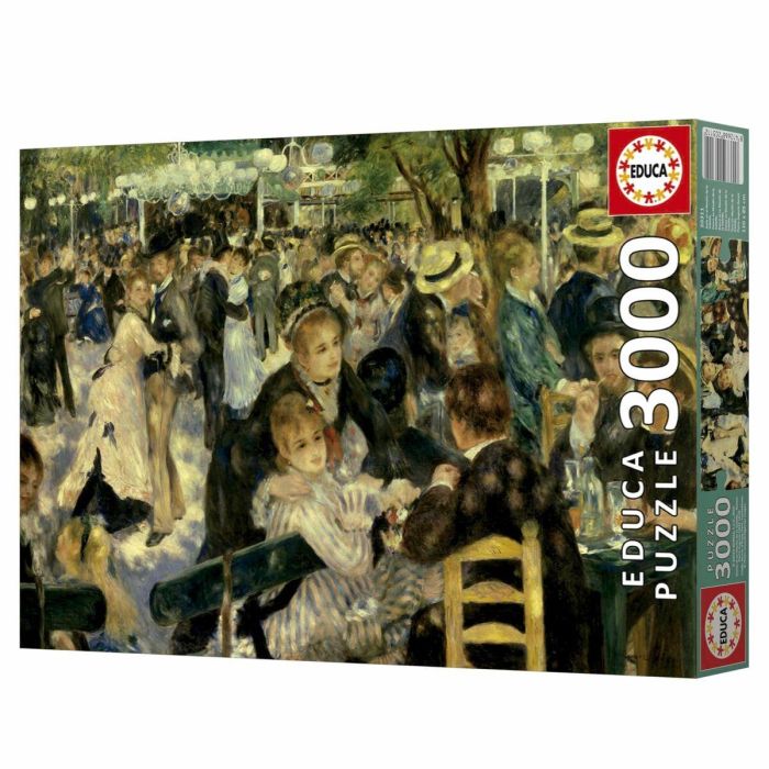 Educa EDU1747456867169 Puzzle Baile en el Moulin De La Galette 3000 Piezas 120 x 85 cm 6