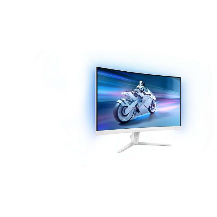 Philips 27M2C5201L Monitor Curvo 27 Pulgadas QHD 165Hz 1ms VA 2560x1440 16:9 Blanco Conexiones HDMI DP Philips 27M2C5201L Monitor Curvo 27 Pulgadas QHD 165Hz 1ms VA 2560x1440 16:9 Blanco Conexiones HDMI DP