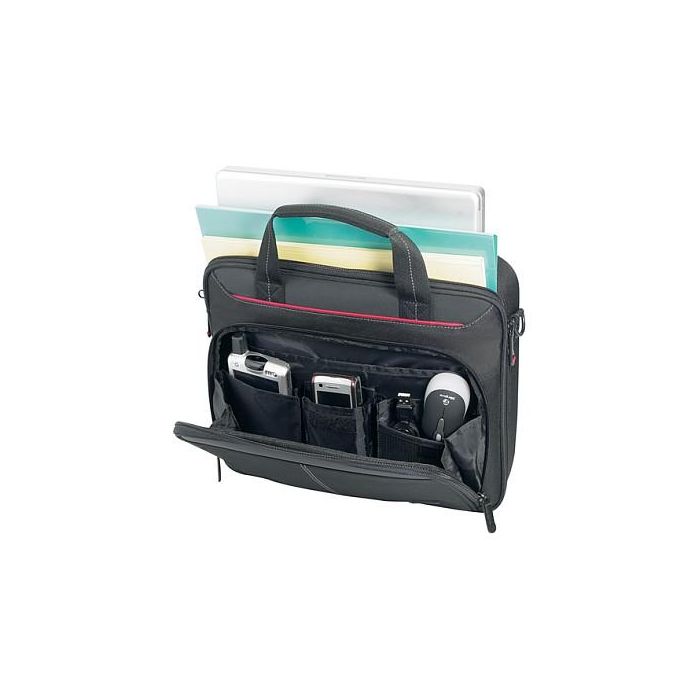 Targus Maletín para portátil Clamshell de 16 Pulgadas Negro Funda de Transporte de Poliéster con Compartimento Acolchado y Correa de Hombro 1 Targus Maletín para portátil Clamshell de 16 Pulgadas Negro Funda de Transporte de Poliéster con Compartimento Acolchado y Correa de Hombro 1