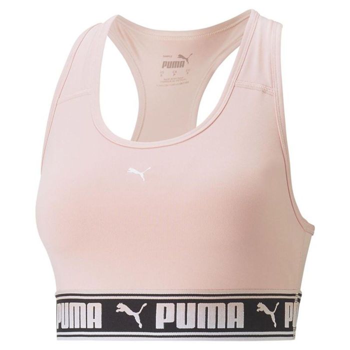Sujetador Deportivo Puma Beige Sujetador Deportivo Puma Beige