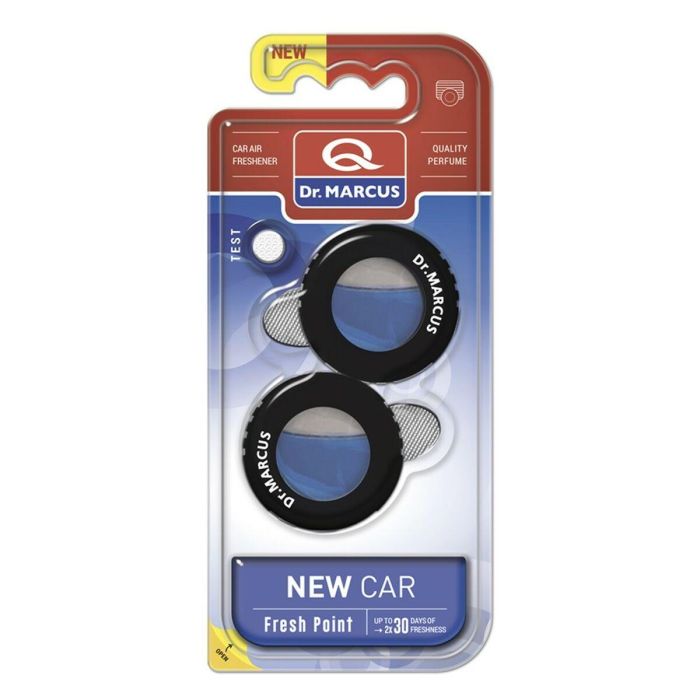 Ambientador para Coche Dr Marcus FRESH POINT NEW CAR Coche Nuevo 2,5 ml Plástico (2 Unidades) 2 Ambientador para Coche Dr Marcus FRESH POINT NEW CAR Coche Nuevo 2,5 ml Plástico (2 Unidades) 2