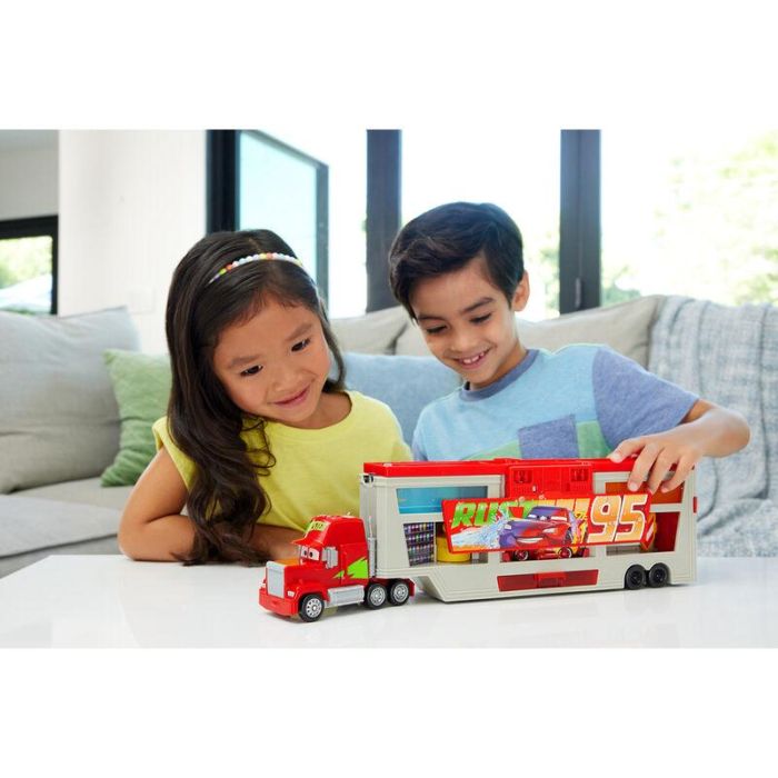 Mattel Camión Cars Taller de Pintura Móvil con Coche Rayo McQueen - Set de Juego Portátil Disney Pixar Cars para Niños y Niñas +3 años 2 Mattel Camión Cars Taller de Pintura Móvil con Coche Rayo McQueen - Set de Juego Portátil Disney Pixar Cars para Niños y Niñas +3 años 2