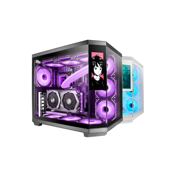 Caja Gaming Semitorre Mars Gaming MC-3TCORELCD 0 Caja Gaming Semitorre Mars Gaming MC-3TCORELCD 0