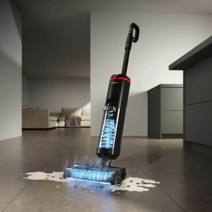Polti RollySteam WD40C POL8007411013942 - Aspiradora Mopa a Vapor Inalámbrica 14000 Pa, 35 min, 0.6 L, Negro 3