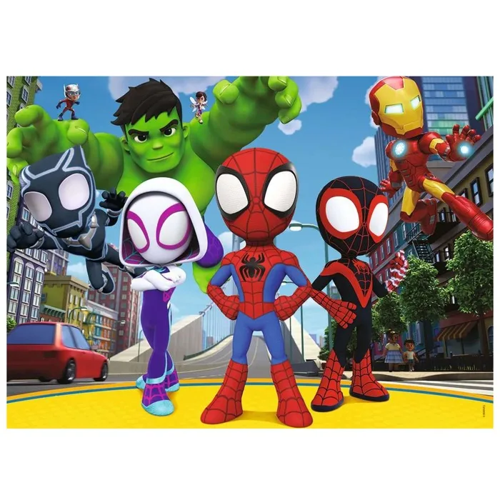 Nathan Puzzle 45 Piezas Spidey y sus Amigos Dibujos Animados Comics A Partir de 5 Años NAT1696547911432