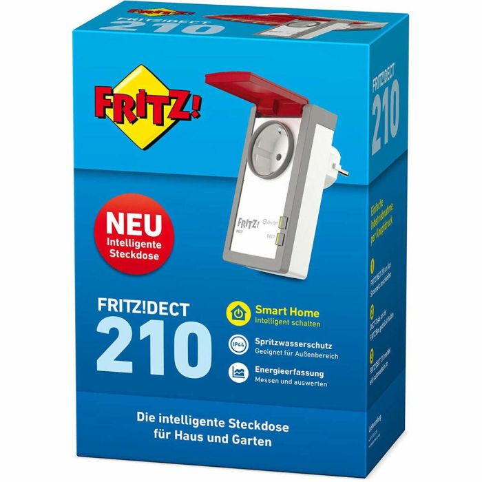Enchufe Inteligente Fritz! 20002757 230 V 15 A 1 Enchufe Inteligente Fritz! 20002757 230 V 15 A 1