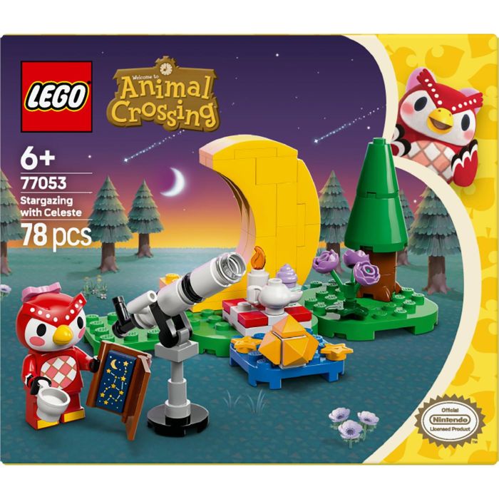 LEGO 77053 Mirando las Estrellas con Estela Animal Crossing Juguete de Construcción con Minifigura Astrónoma y Telescopio para +6 años 11 LEGO 77053 Mirando las Estrellas con Estela Animal Crossing Juguete de Construcción con Minifigura Astrónoma y Telescopio para +6 años 11