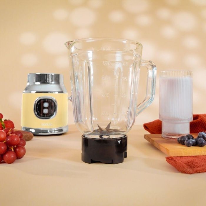 Batidora de Vaso Cecotec RetroTwist Yellow 500 W Amarillo 1 L 2