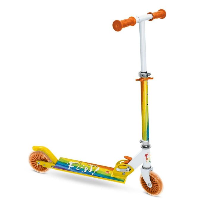 Mondo MON8001011287185 - Scooter plegable de 2 ruedas Rainbow Arc-en-Ciel 2 Mondo MON8001011287185 - Scooter plegable de 2 ruedas Rainbow Arc-en-Ciel 2