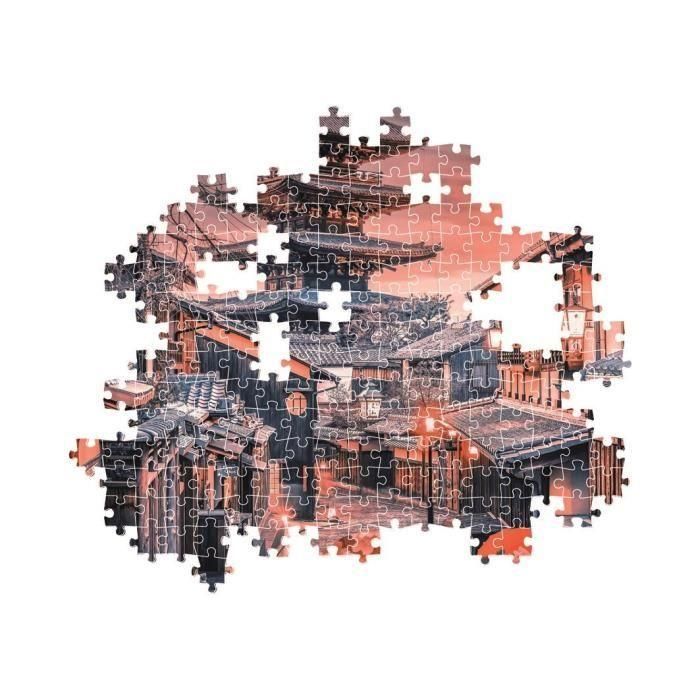 CLEMENTONI - Compacto 500 piezas - Noche en Kioto 2 CLEMENTONI - Compacto 500 piezas - Noche en Kioto 2