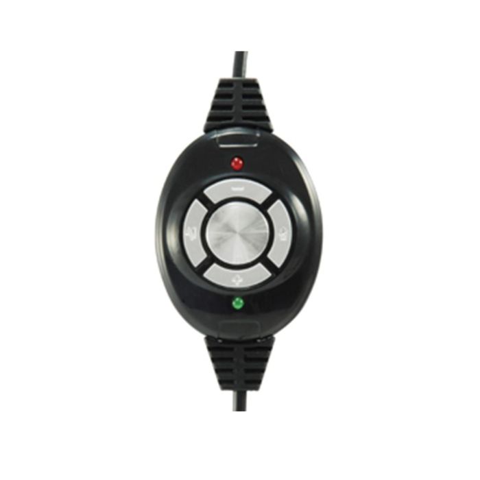 Equip Auriculares de Diadema con Micrófono y Cable Biaural, Plástico Negro 2 Equip Auriculares de Diadema con Micrófono y Cable Biaural, Plástico Negro 2