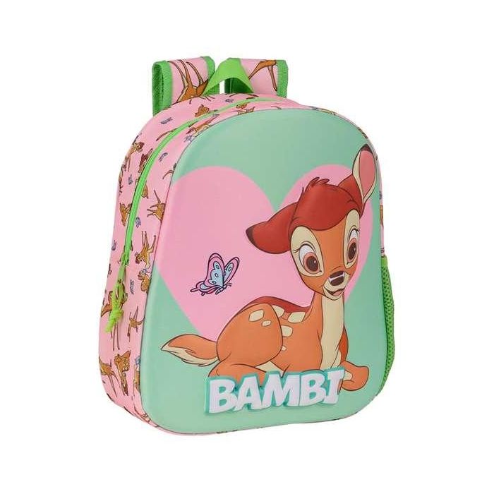 Safta Mochila 3D Bambi 27x33x10cm 0 Safta Mochila 3D Bambi 27x33x10cm 0
