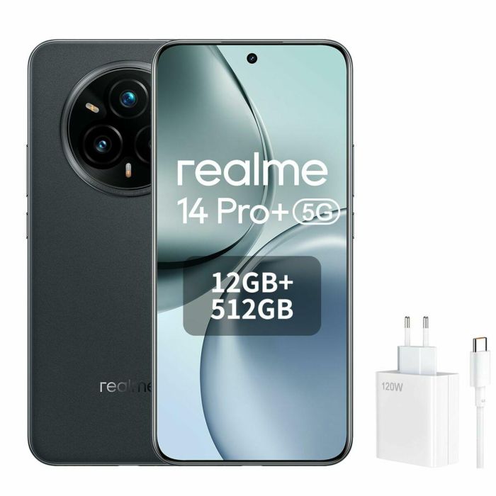 Realme Oem Teléfono Móvil 14 Pro Plus 12GB RAM 512GB Almacenamiento Dual SIM 5G Gris Ante 8 Realme Oem Teléfono Móvil 14 Pro Plus 12GB RAM 512GB Almacenamiento Dual SIM 5G Gris Ante 8