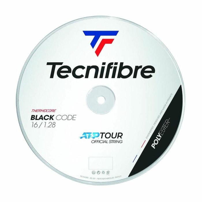 Cordaje para Raquetas Tecnifibre Code 1.28 Negro 1 Cordaje para Raquetas Tecnifibre Code 1.28 Negro 1