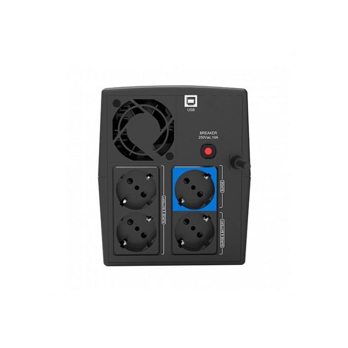 PHASAK SAI 2260VA Sirius Interactivo con AVR, toma protegida y pantalla LCD 1 PHASAK SAI 2260VA Sirius Interactivo con AVR, toma protegida y pantalla LCD 1