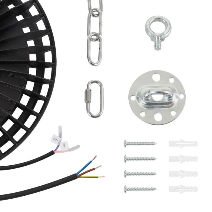 Campana LED Industrial 200W 34.000Lm 6000K IP65 Driver Regulable 0-10V - Iluminación para Naves y Almacenes 5 Campana LED Industrial 200W 34.000Lm 6000K IP65 Driver Regulable 0-10V - Iluminación para Naves y Almacenes 5