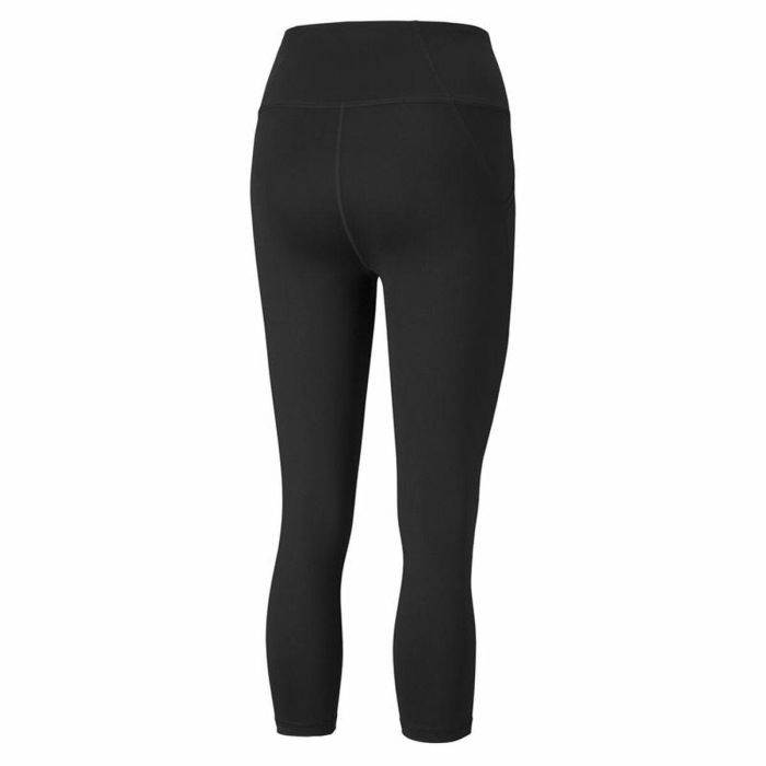 Pantalón Largo Deportivo Puma Train Favorite Forever High Waist 3/4 Negro Mujer 4