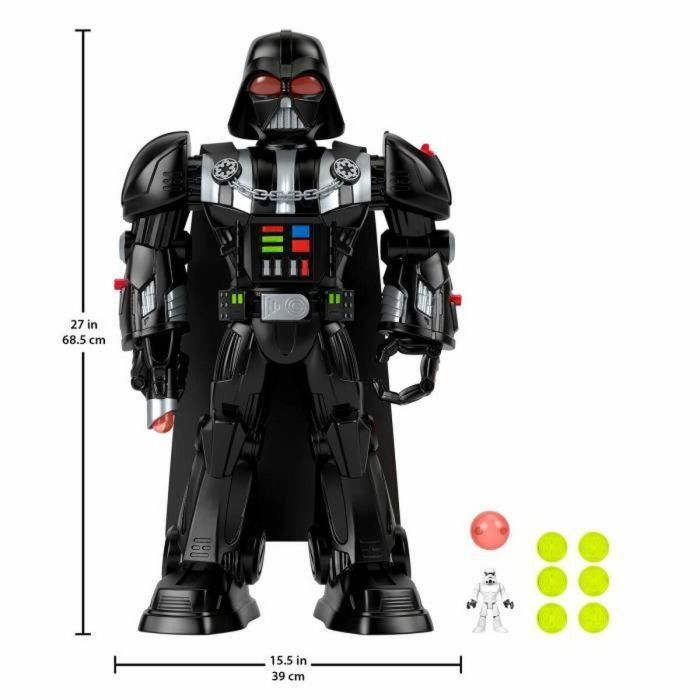 Fisher-Price Imaginext-Robot Darth Vader STAR WARS más de 60 cm HXG51 1