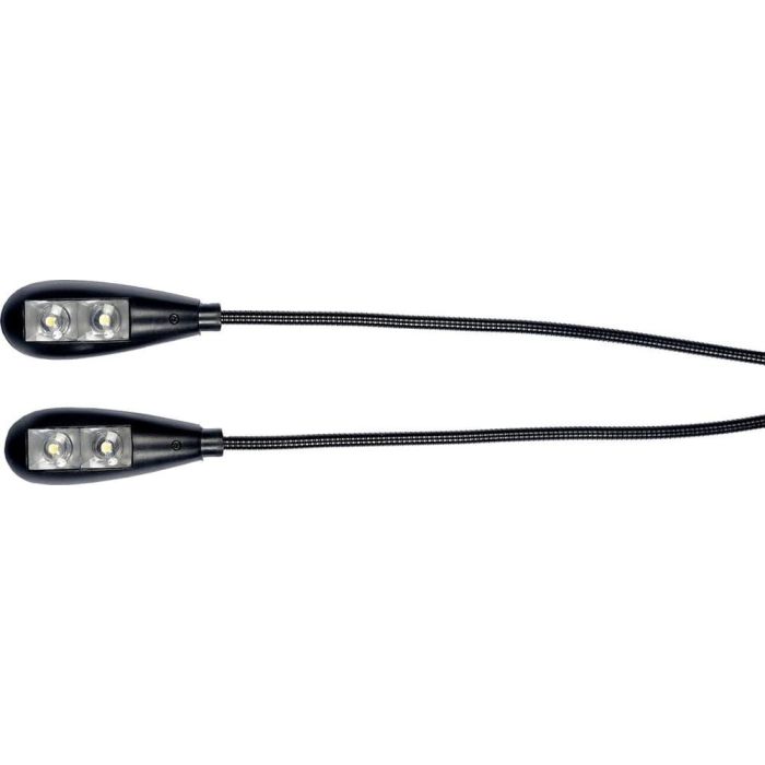 Lámpara Atril Dual Flexible Clip - 4 Led´S 2 Lámpara Atril Dual Flexible Clip - 4 Led´S 2