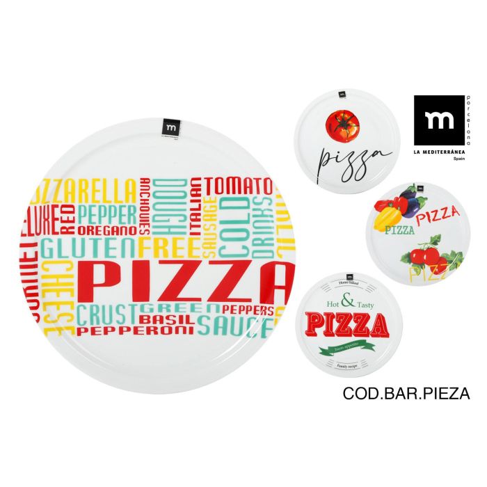 Plato Pizza Redondo 30.5 cm "Duomo Di Lodi" - Inde (8 Unidades) Plato Pizza Redondo 30.5 cm "Duomo Di Lodi" - Inde (8 Unidades)