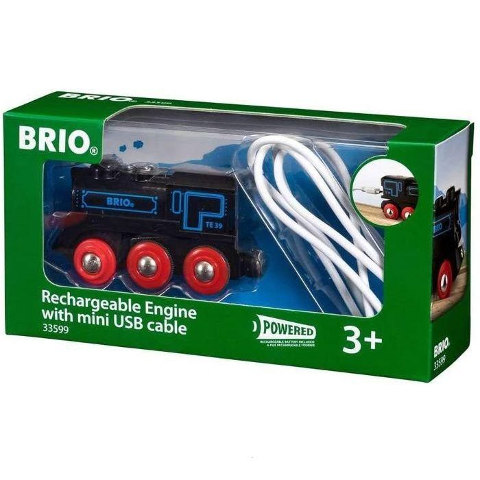BRIO World - 33599 - Locomotora recargable 1 BRIO World - 33599 - Locomotora recargable 1