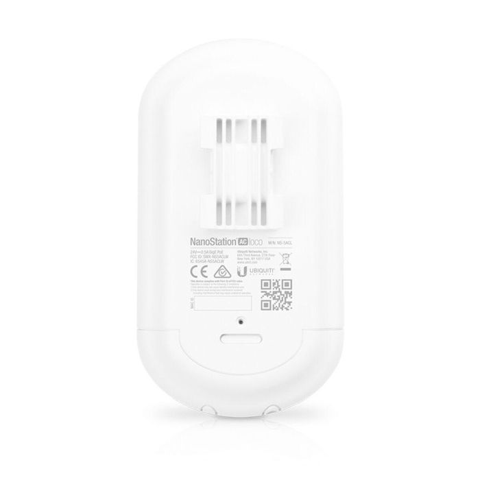 Ubiquiti NanoStation 5AC Loco Punto de Acceso Inalámbrico WPA2 5 GHz 450 Mbit/s PoE Gigabit Ethernet Blanco 1