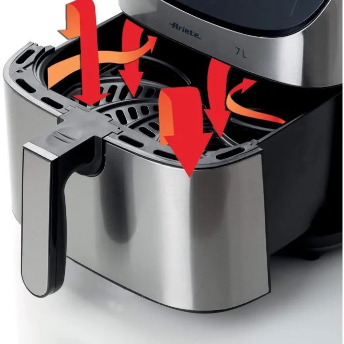 Ariete 4628 Freidora Saludable XXL Metal con Aire Caliente 2 Ariete 4628 Freidora Saludable XXL Metal con Aire Caliente 2