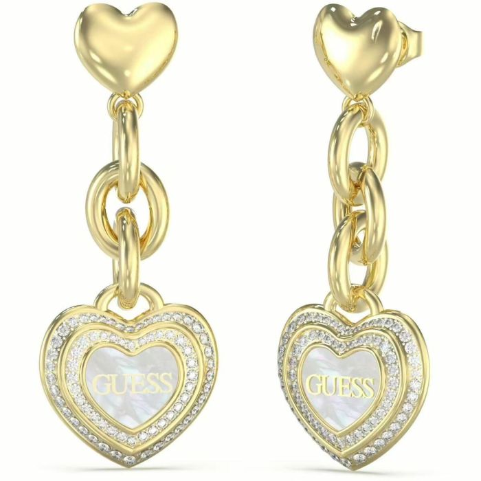 Pendientes Mujer Guess JUBE04024JWYGWHT-U Acero Inoxidable 2,5 cm