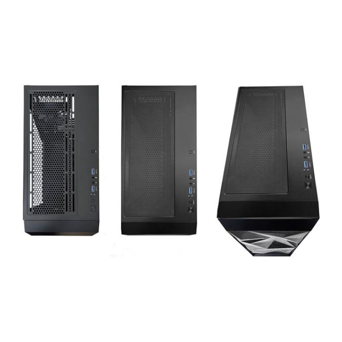 Xilence XG131 X712.RGB Midi Tower PC Negro ATX micro ATX Mini-ATX ABS Plástico Acero Vidrio templado Juego 1 Xilence XG131 X712.RGB Midi Tower PC Negro ATX micro ATX Mini-ATX ABS Plástico Acero Vidrio templado Juego 1