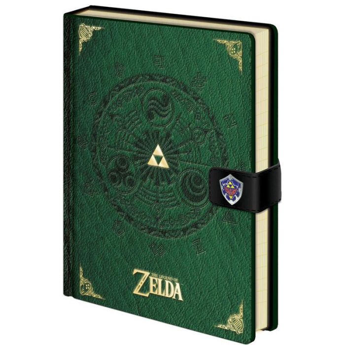 PYRAMID Cuaderno A5 premium The Legend of Zelda Triforce 14.8x21cm