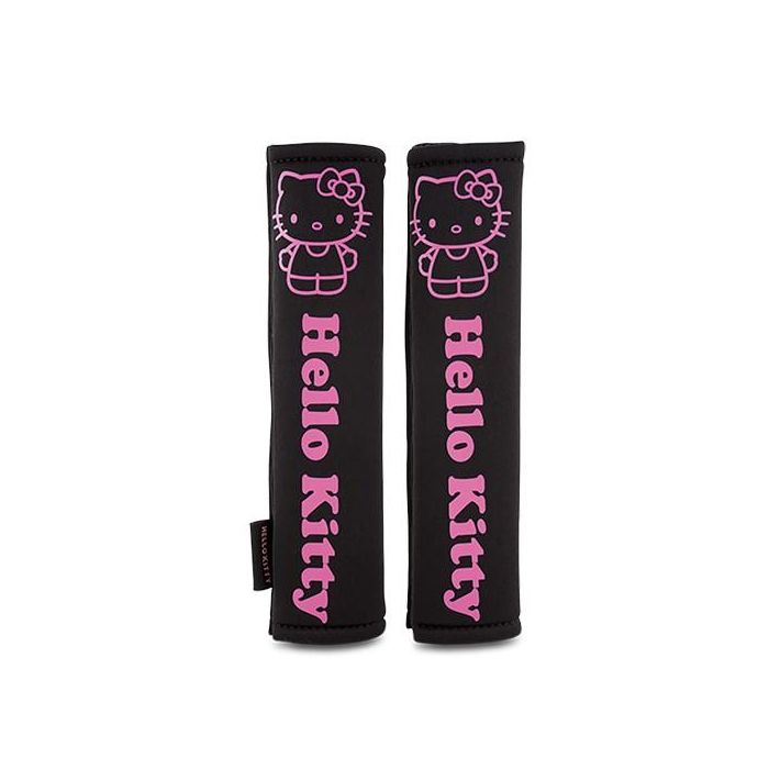 Almohadillas para Cinturón de Seguridad HELLO KITTY CS4 Negro 1 Almohadillas para Cinturón de Seguridad HELLO KITTY CS4 Negro 1