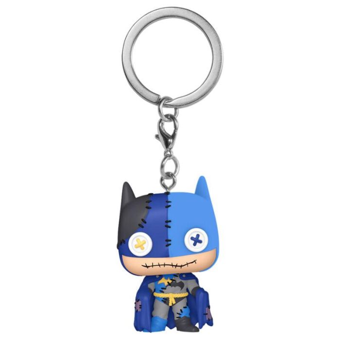 Llavero Pocket POP DC Comics Patchwork Batman 1