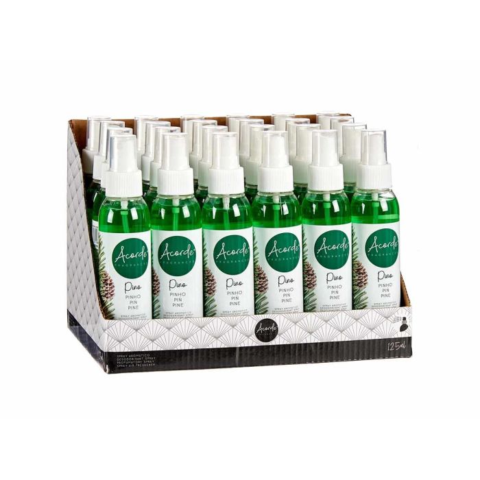 Ambientador Spray Pino 125Ml Acorde 3X17CM (48 Unidades) 2 Ambientador Spray Pino 125Ml Acorde 3X17CM (48 Unidades) 2
