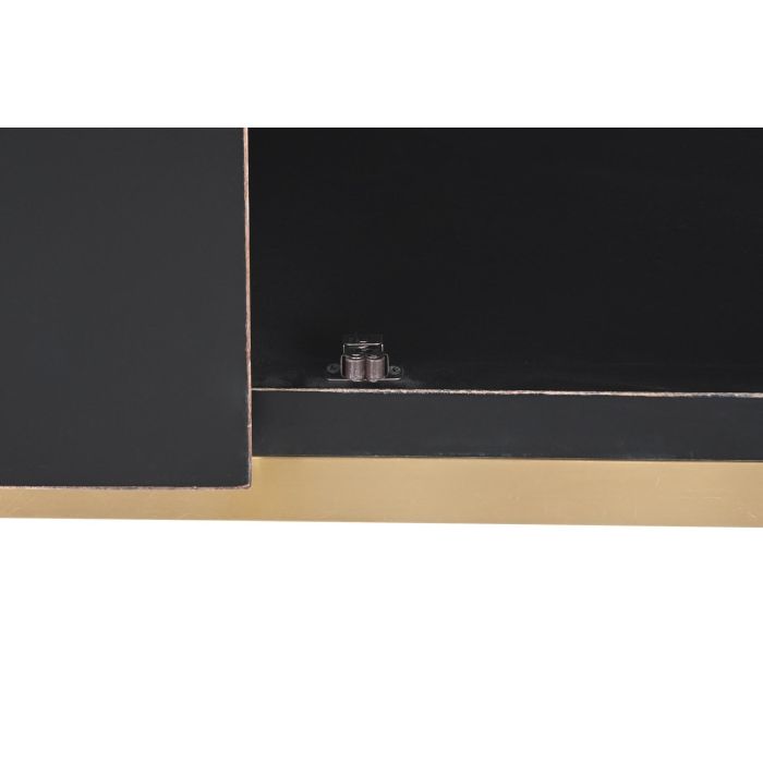 DKD Home Decor Armario Oriental Negro de Álamo y Metal Desmontable 110x50x180 cm 5 DKD Home Decor Armario Oriental Negro de Álamo y Metal Desmontable 110x50x180 cm 5