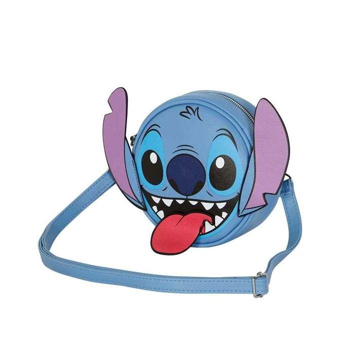 Karactermania Bolso Redondo Lilo y Stitch Tongue 18,5 x6 x18,5 cm para Niños 3 Karactermania Bolso Redondo Lilo y Stitch Tongue 18,5 x6 x18,5 cm para Niños 3