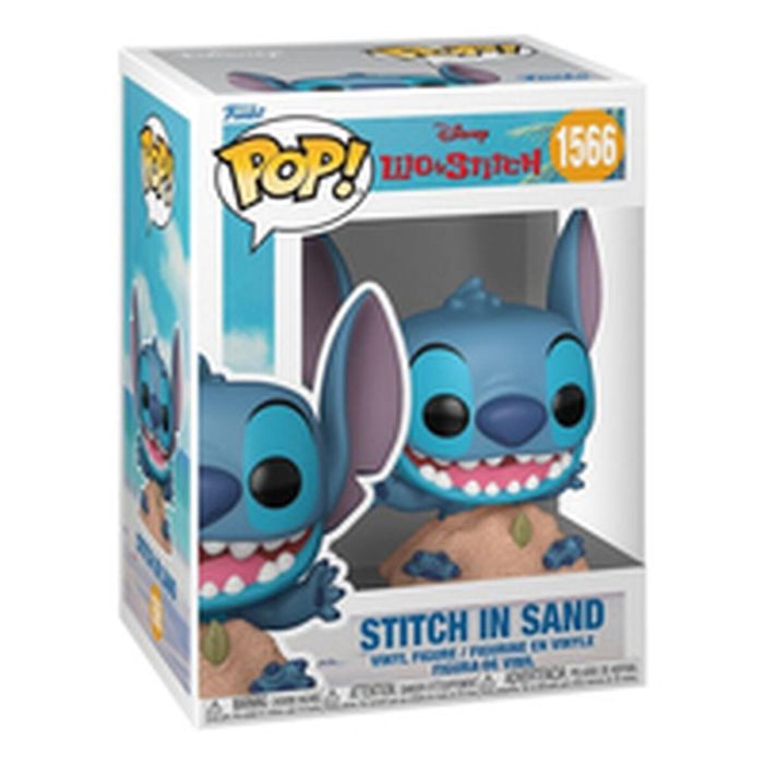 FUNKO Figura POP Disney Lilo & Stitch - Stitch in Sand Vinilo 9cm 15 FUNKO Figura POP Disney Lilo & Stitch - Stitch in Sand Vinilo 9cm 15